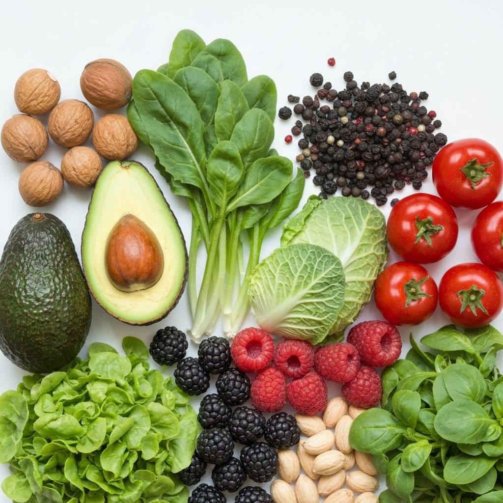 Nährstoffreiche Lebensmittel